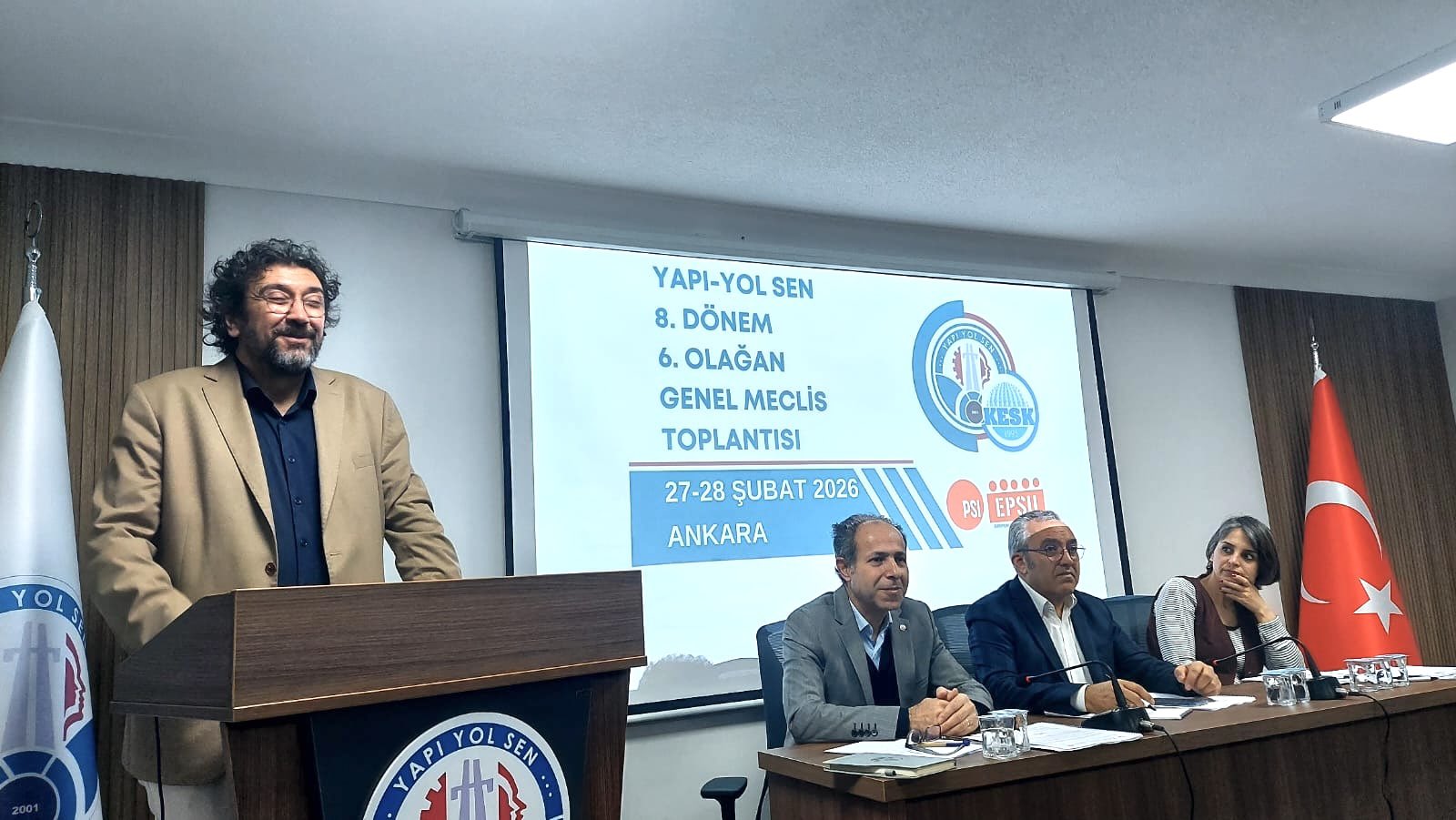 Sendikamızın 8. Dönem 6. Olağan Genel Meclis Toplantısı Başladı!